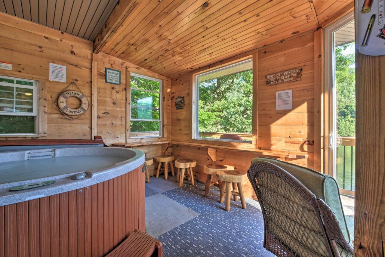 Tenn River Cabin With Hot Tub - 10 Mi To שאטאנוגה מראה חיצוני תמונה