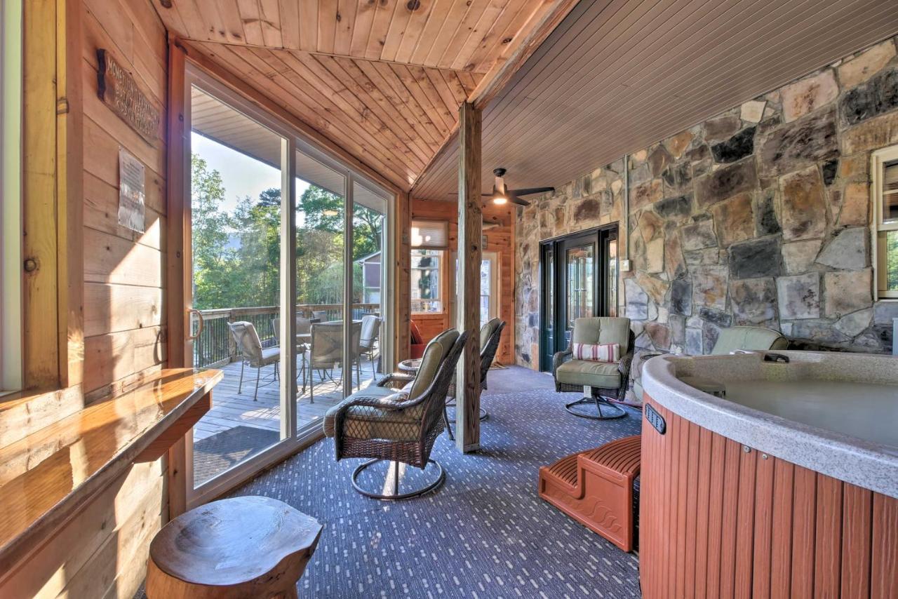 Tenn River Cabin With Hot Tub - 10 Mi To שאטאנוגה מראה חיצוני תמונה