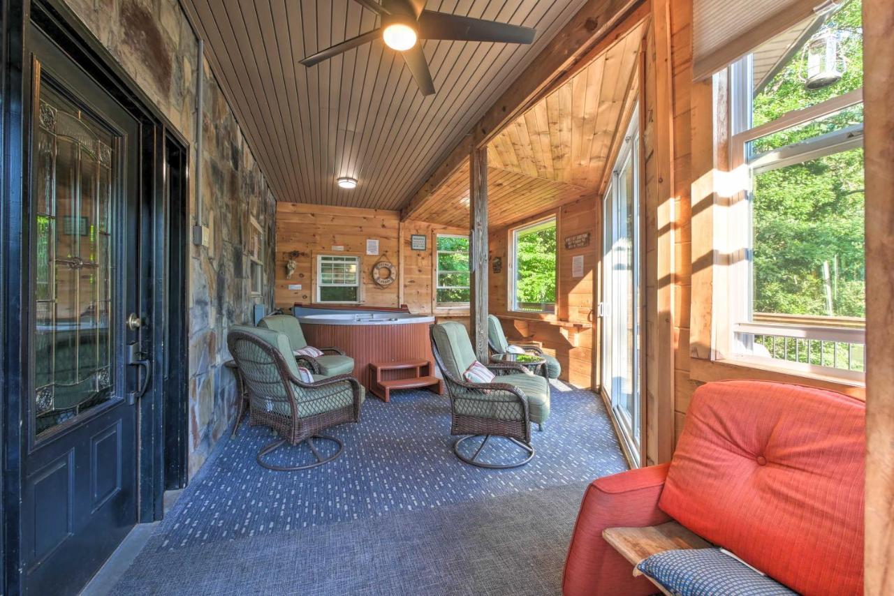 Tenn River Cabin With Hot Tub - 10 Mi To שאטאנוגה מראה חיצוני תמונה